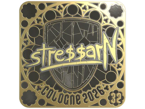 Sticker | stressarN (Gold, Ranked) | Cologne 2026