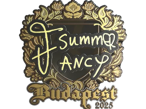 Sticker | Summer (Gold) | Budapest 2025