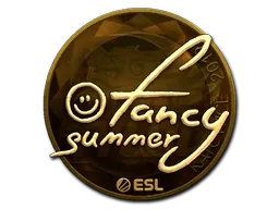 Sticker | Summer (Gold) | Katowice 2019