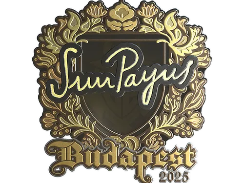 Sticker | SunPayus (Gold) | Budapest 2025
