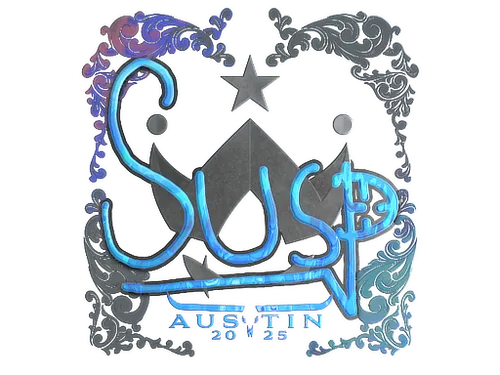 Sticker | susp (Holo) | Austin 2025
