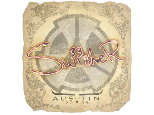 Sticker | Swisher | Austin 2025