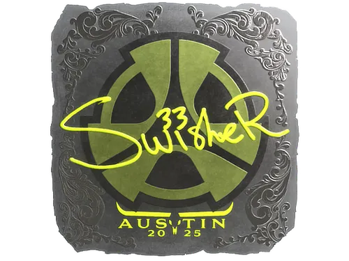 Sticker | Swisher (Foil) | Austin 2025
