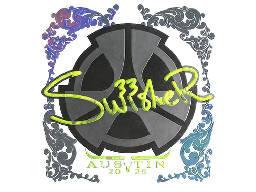 Sticker | Swisher (Holo) | Austin 2025