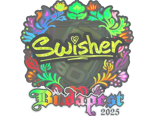 Sticker | Swisher (Holo) | Budapest 2025