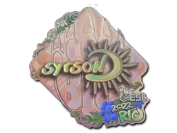 Sticker | syrsoN (Holo) | Rio 2022