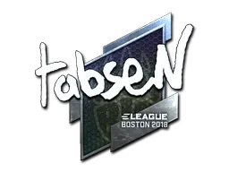 Sticker | tabseN (Foil) | Boston 2018