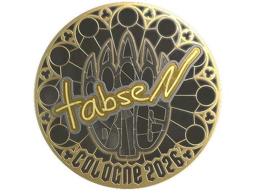 Sticker | tabseN (Gold) | Cologne 2026