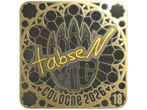 Sticker | tabseN (Gold, Ranked) | Cologne 2026