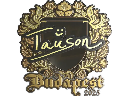 Sticker | Tauson (Gold) | Budapest 2025