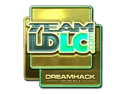 Sticker | Team LDLC.com (Gold) | DreamHack 2014