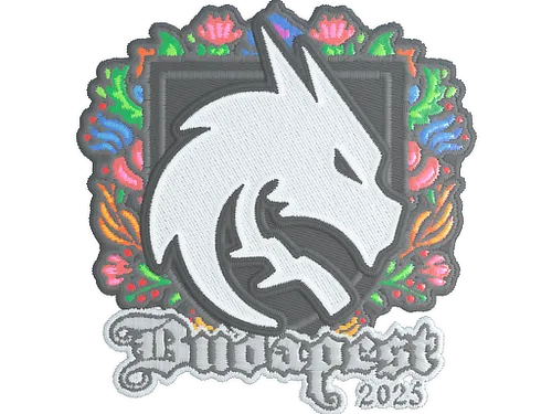 Sticker | Team Spirit (Embroidered) | Budapest 2025