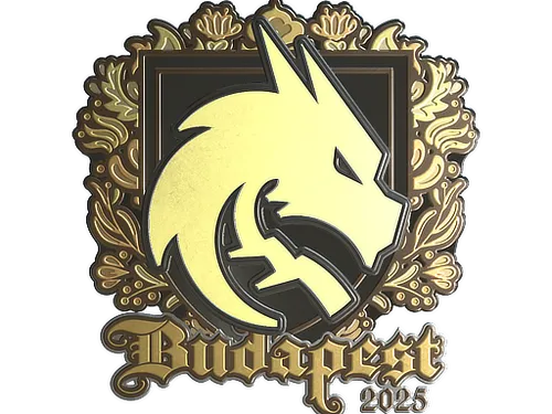 Sticker | Team Spirit (Gold) | Budapest 2025