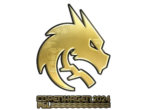 Sticker | Team Spirit (Gold) | Copenhagen 2024