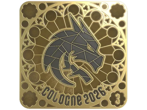 Sticker | Team Spirit (Gold, Ranked) | Cologne 2026