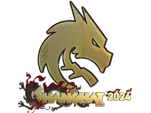 Sticker | Team Spirit (Gold) | Shanghai 2024