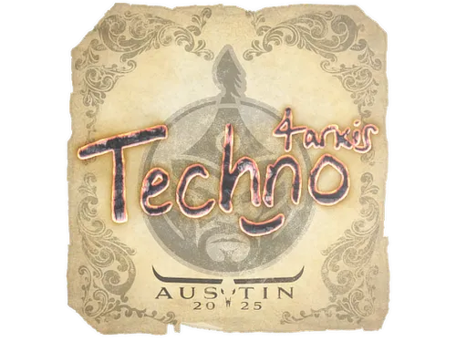 Sticker | Techno4K | Austin 2025