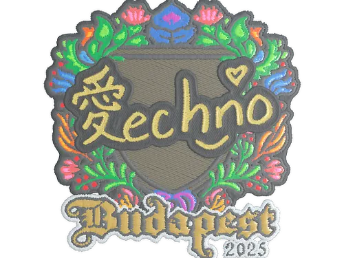 Sticker | Techno4K (Embroidered) | Budapest 2025