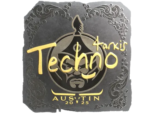 Sticker | Techno4K (Foil) | Austin 2025