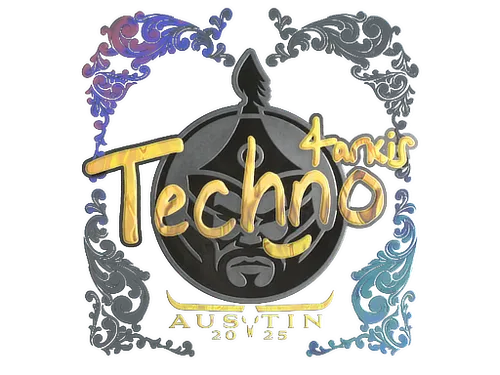 Sticker | Techno4K (Holo) | Austin 2025