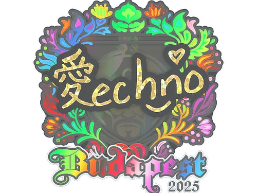 Sticker | Techno4K (Holo) | Budapest 2025