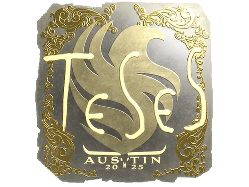Sticker | TeSeS (Gold) | Austin 2025