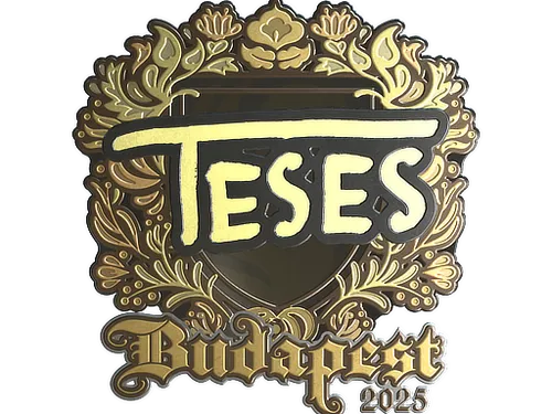 Sticker | TeSeS (Gold) | Budapest 2025