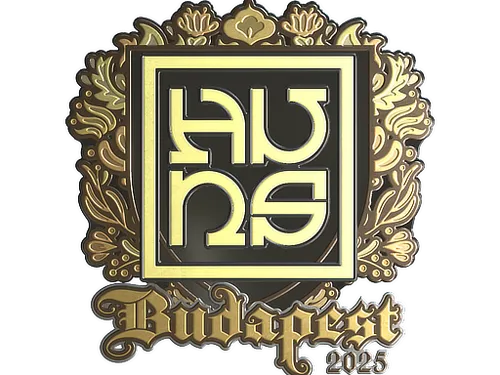 Sticker | The Huns (Gold) | Budapest 2025