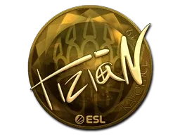 Sticker | tiziaN (Gold) | Katowice 2019