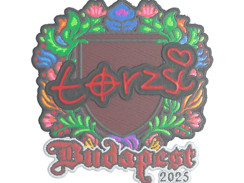 Sticker | torzsi (Embroidered) | Budapest 2025