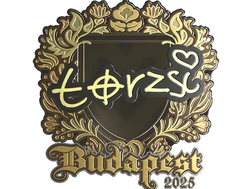 Sticker | torzsi (Gold) | Budapest 2025