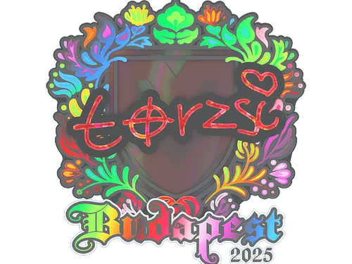 Sticker | torzsi (Holo) | Budapest 2025