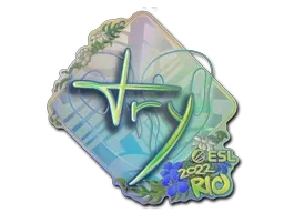 Sticker | TRY (Holo) | Rio 2022