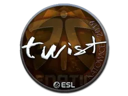 Sticker | twist (Foil) | Katowice 2019