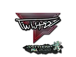 Sticker | Twistzz (Glitter) | Antwerp 2022