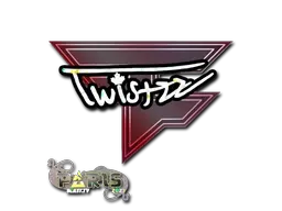 Sticker | Twistzz (Glitter) | Paris 2023