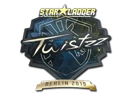 Sticker | Twistzz (Gold) | Berlin 2019