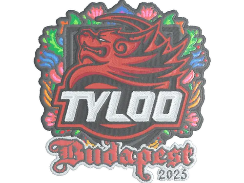 Sticker | TYLOO (Embroidered) | Budapest 2025