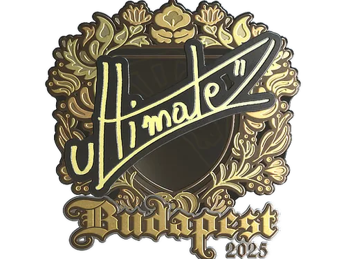 Sticker | ultimate (Gold) | Budapest 2025