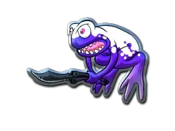 Sticker | Ultraviolet Poison Frog (Foil)