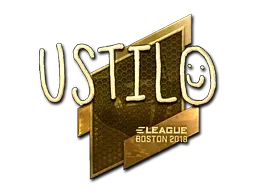 Sticker | USTILO (Gold) | Boston 2018