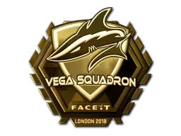 Sticker | Vega Squadron (Gold) | London 2018