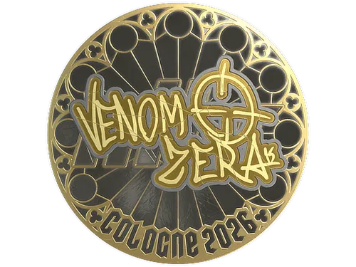 Sticker | venomzera (Gold) | Cologne 2026