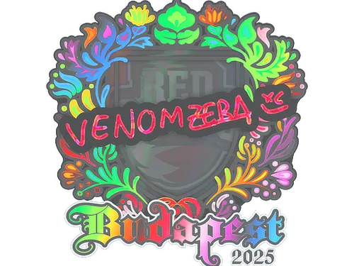 Sticker | venomzera (Holo) | Budapest 2025