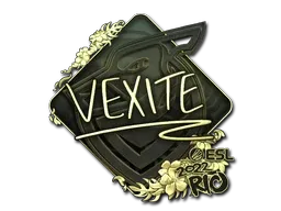 Sticker | vexite (Gold) | Rio 2022