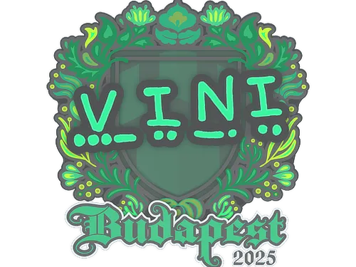 Sticker | VINI | Budapest 2025