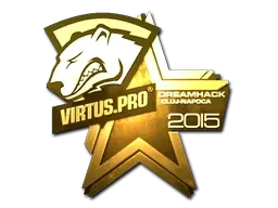 Sticker | Virtus.Pro (Gold) | Cluj-Napoca 2015