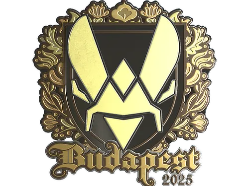 Sticker | Vitality (Gold) | Budapest 2025