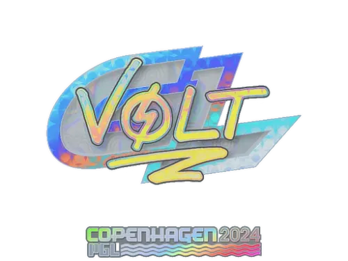 Sticker | volt (Holo) | Copenhagen 2024