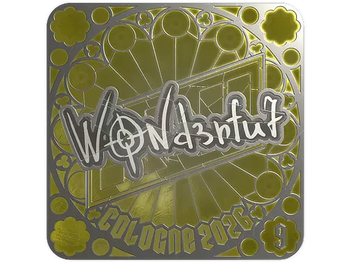 Sticker | w0nderful (Foil, Ranked) | Cologne 2026